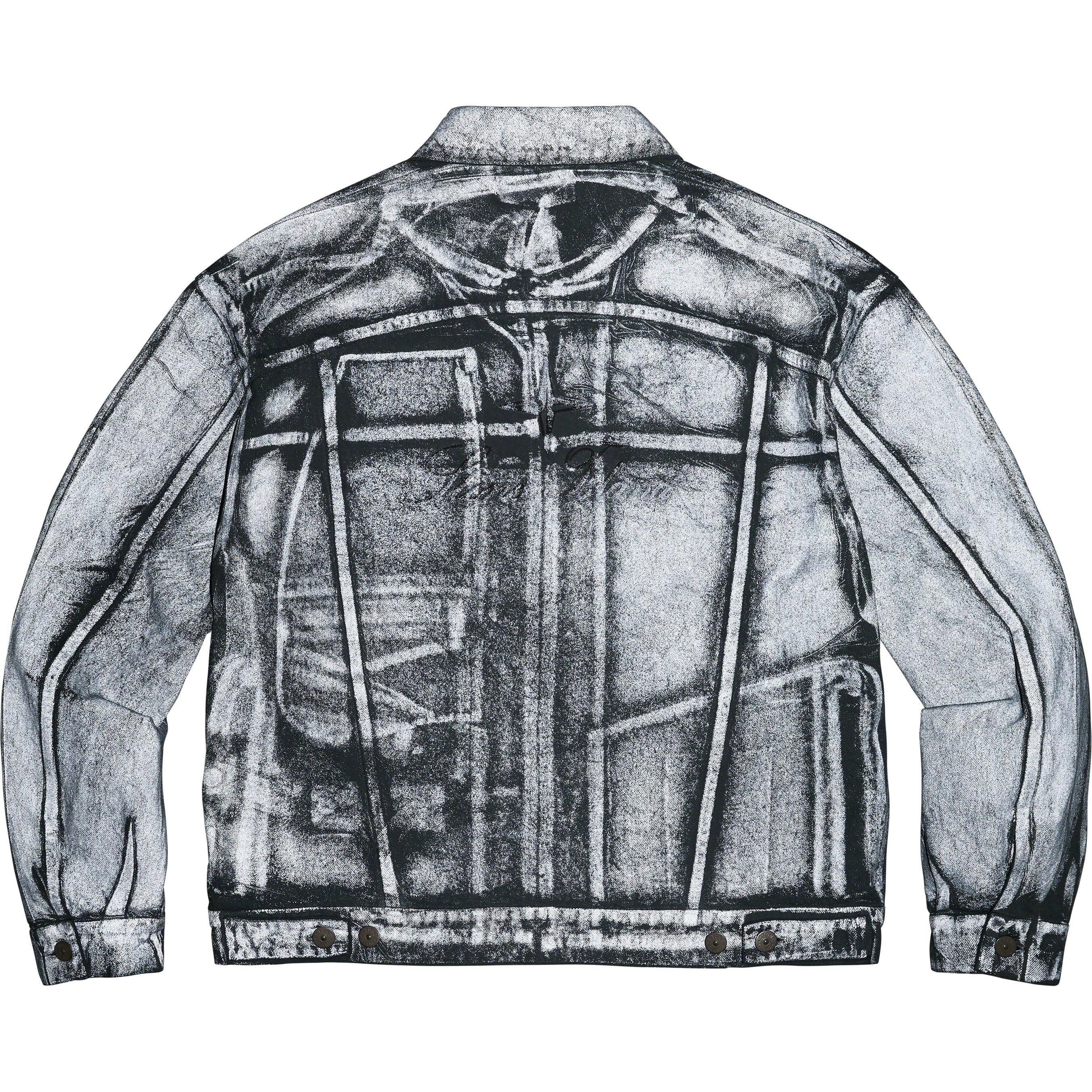 Supreme®/Stone Island® Denim Trucker Jacket view 4